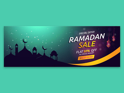 ramadan sale creative social media banner