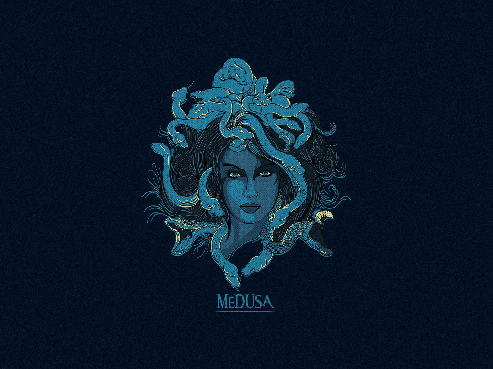 Medusa by Anggara Ts on Dribbble