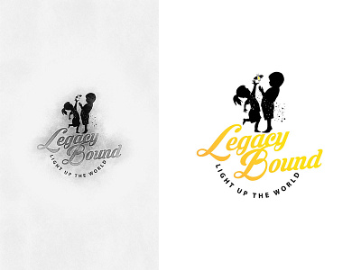 Legacy Bound artwork beautiful design family illustrator light logo night vector