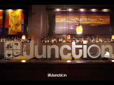 The Junction bar california claremont logo logo design logodesign love resto