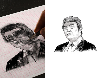 Donald trump Sketch