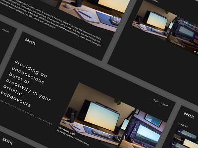 Elegant website design clean dark elegant images minimal website