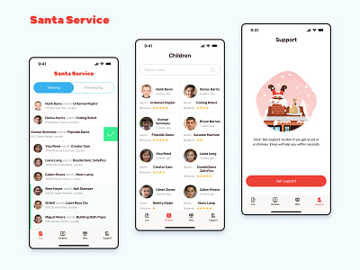 Santa Service mobile application