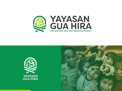 Logo Yayasan Gua Hira branding graphic design islamic logo logo design