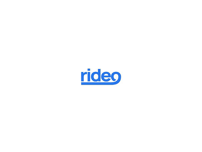 Wordmark logo - rideo brand design brand identity branding logo logo design nigeria