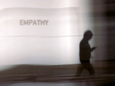 Empathy brown din empathy grey panning photo silhouette