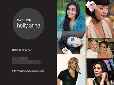 New Business Cards for Holly Anne! business cards make up by holly anne makeup makeupbyhollyanne photography