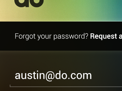Password feedback