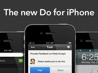 The New Do For iPhone avenir do email grey helvetica iphone marketing mobile