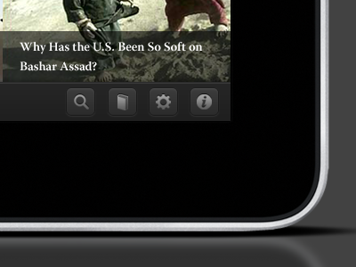 Publication iPad App app glyphish icons ipad publication user interface
