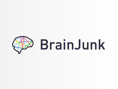 BrainJunk brainjunk branding din geometric
