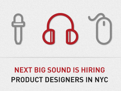 Next Big Sound is Hiring! hiring jobs metrics music next big sound nyc startups