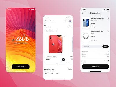 Device shop app design device ecommerce mobile mobile app online store onlineshop shopping ui ux