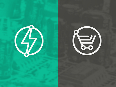 Schematic Tool Logos brand circuit electronics illustration lighting logo order power schematic shopping shopping cart