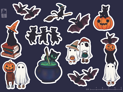 Spooky Stickers!