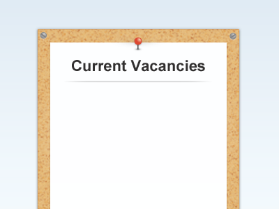 Pin Board cork texture job vacancies pin board