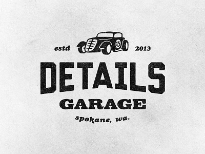 Details Garage automobile car details garage hot logo racing rod spokane