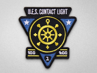 U.E.S. Contact Light patch