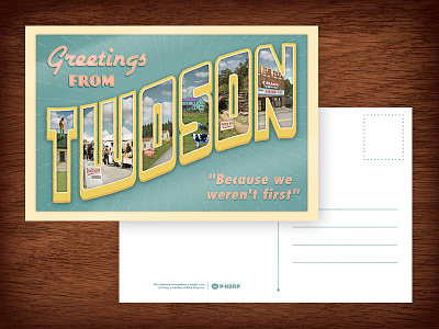 Twoson postcard