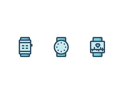 Smart Watches Icons