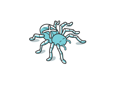 Spider drawing graphic design illustration
