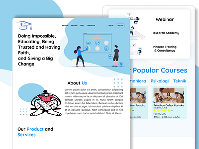 Landing Page - Course Online