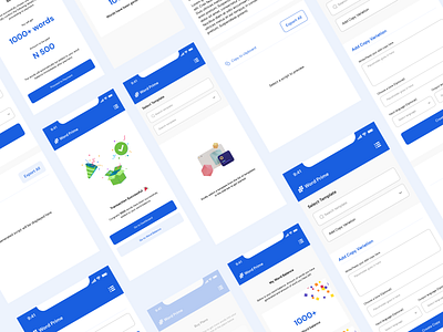 Word Prime app design ui