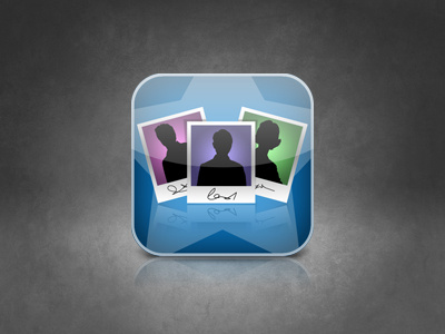 iPaparazzi app design icon invasivecode ios ipad ipaparazzi iphone photoshop