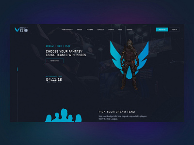 Gaming Website Design