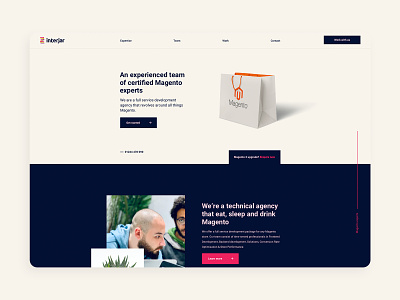 Magento Agency Website