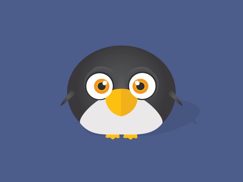 Percy the Penguin animation cartoon cute design designbyeh gif icon illustration penguin percy