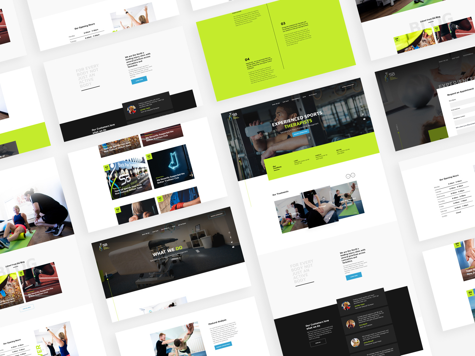 SB Sports Website 🤸\u200d♀️ by Emma Houghton on Dribbble