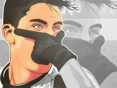 Paulo Dybala Vector drawing football illustration juventus paulodybala vector