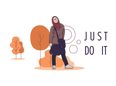 Just Do It ! design illustrator illutstration people vector
