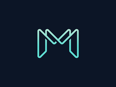 MM double logo m mark mm monogram type