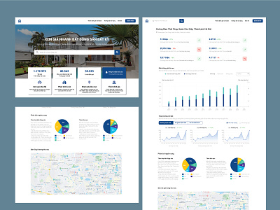 real estate market illustration web