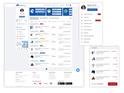 Portal - Logistics ui ux web