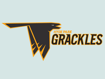 Hyde Park Grackles austin grackles logo sports