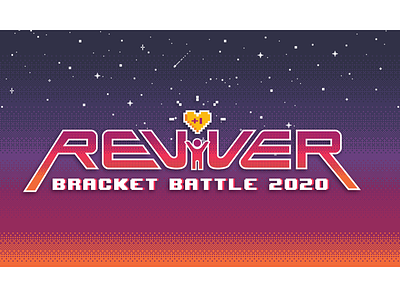 2020 Bracket Battle bracket pixel art video game