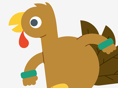 Yet another turkey illustration turkey turkey trot vector