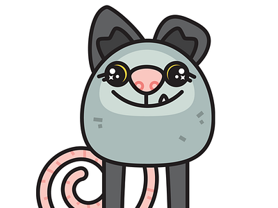 Possum illustration possum vector