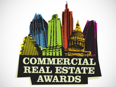 Commercial Real Estate austin awards. logo buildings