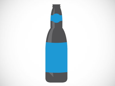 Beer Bottle beer belafonte brewing logo vector