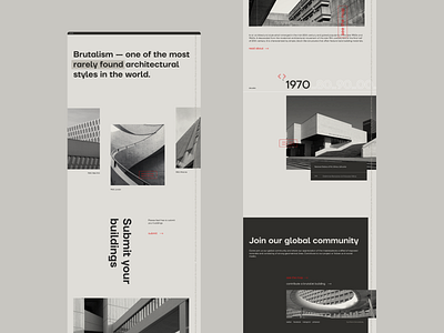 Brutmaps Website Design about page architecture brutalism clean layout concrete design editorial grid homepage interface monochrome typogaphy typography ui ux ux design web webdesign
