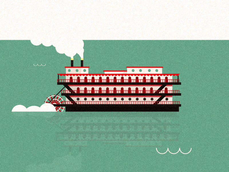 Old Timey Steamboat