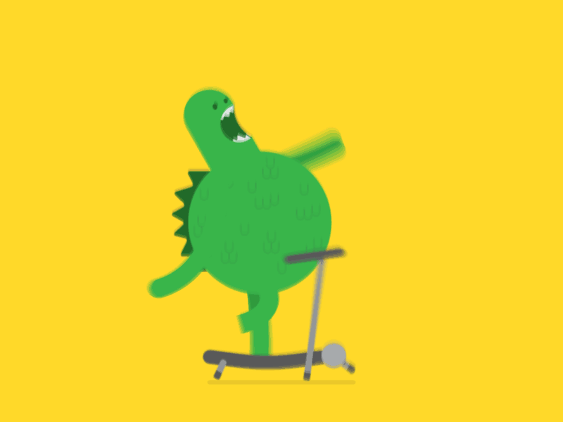 Godzilla On A Treadmill after effects animation dinosaur fitness gif godzilla on a treadmill green giant motion running treadmill working out