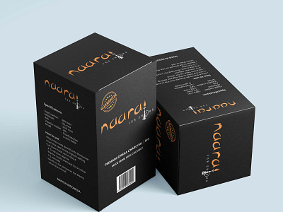 Naura for Sisha Packaging Box design