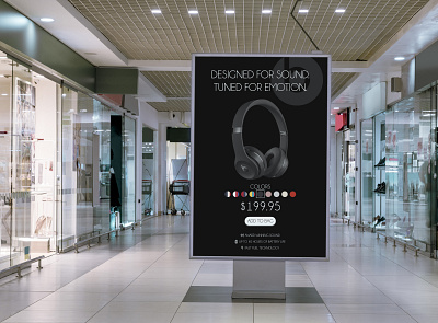 BITS HEADPHONE (POSTER) branding company corporate design event festival poster headphone illustration illustrator music music poster photoshop portfolio poster poster art poster design sound vector