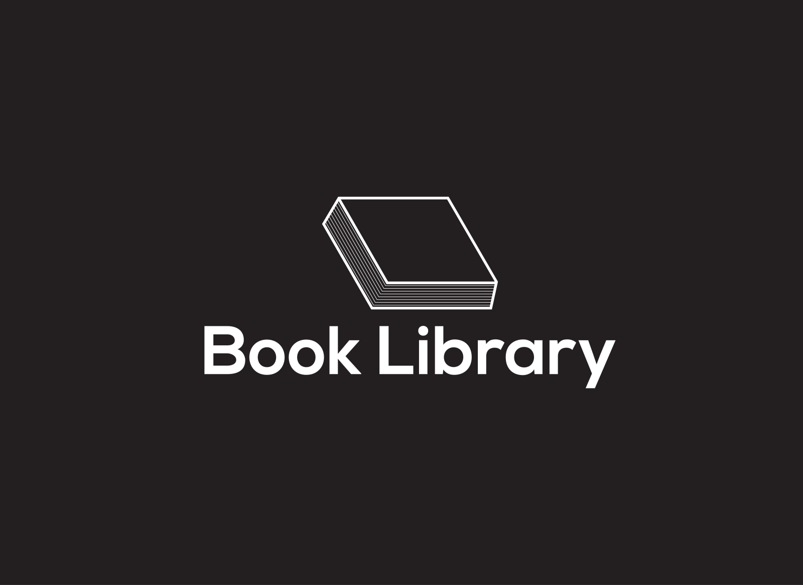 Book Library Flat Minimalist Logo by Trusted IT Institute on Dribbble