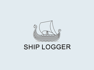 Ship Logger Logo anchor boat logo brand branding clipper club elegance elegant lighthouse luxury marine pirate ship reliability retro sail sailing sailing ship logo sailor sea ship